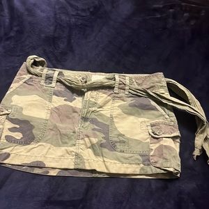 Abercrombie & Fitch vintage cargo skirt